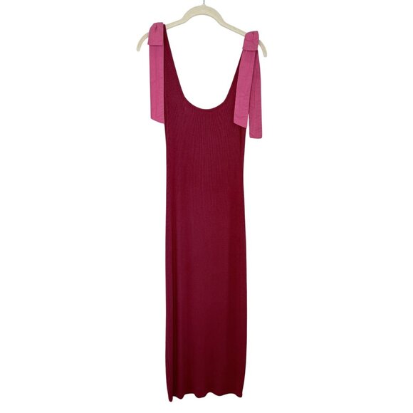 Summersalt Midi Dress With Bow Straps, S - Picture 1 of 8
